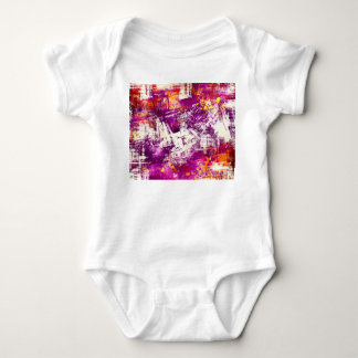 Hintergrund dunkler Abstrakter Blöcke Baby Strampler