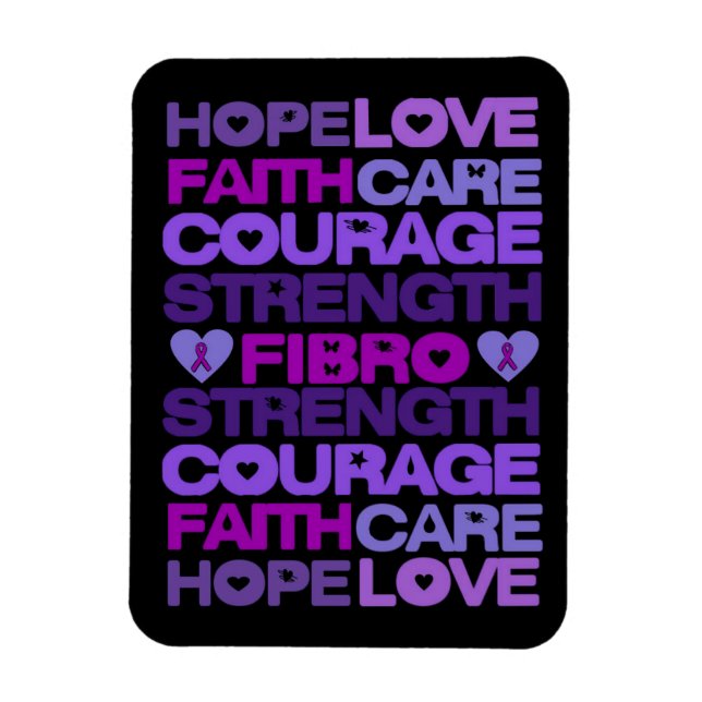 Hintergrund... Fibro Magnet (Vertikal)