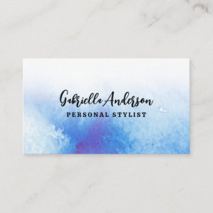 Hintergrund für Aquarellbilder Visitenkarte