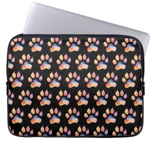 Hintergrund für Aquarellfarben Laptopschutzhülle