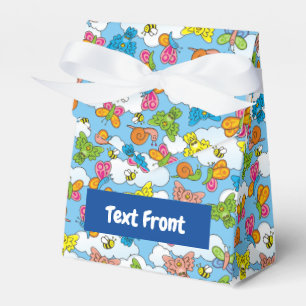 Hintergrund für Baby-Tiere Geschenkschachtel
