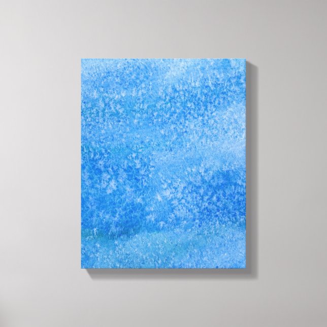 Hintergrund für blaues Wasser Leinwanddruck (Vorderseite)
