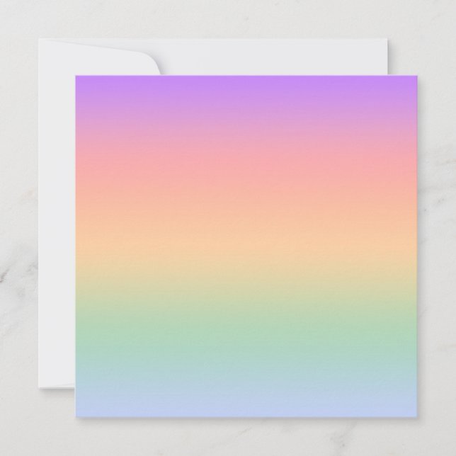 Hintergrund für den Farbverlauf bei Regenbogenfarb (Vorderseite)
