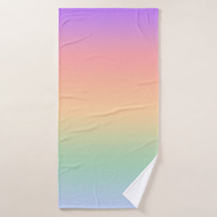 Hintergrund für den Farbverlauf bei Regenbogenfarb Badehandtuch