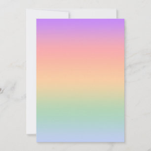 Hintergrund für den Farbverlauf bei Regenbogenfarb Einladung