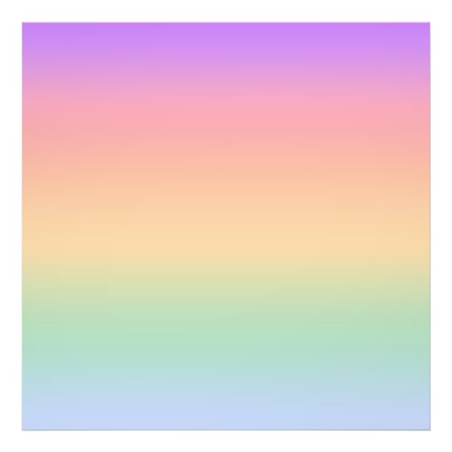 Hintergrund für den Farbverlauf bei Regenbogenfarb Fotodruck (Vorne)
