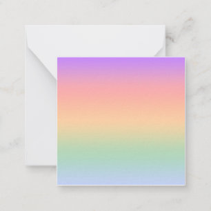 Hintergrund für den Farbverlauf bei Regenbogenfarb Mitteilungskarte