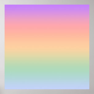 Hintergrund für den Farbverlauf bei Regenbogenfarb Poster