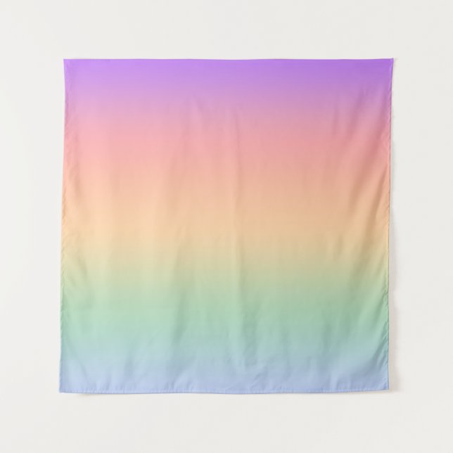 Hintergrund für den Farbverlauf bei Regenbogenfarb Wandteppich (Vorderseite)