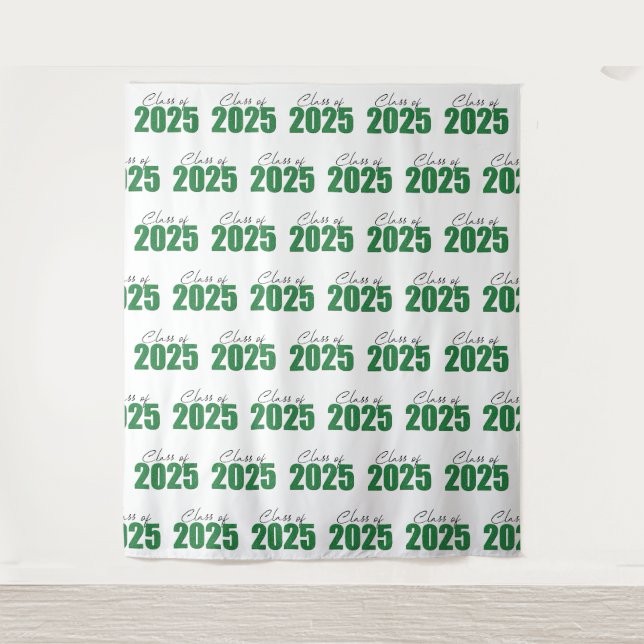 Hintergrund für den grünen Glitzer der 2025-Foto-K Wandteppich (Vorderseite)