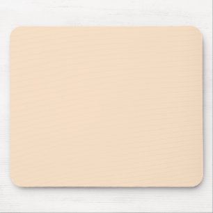 Hintergrund für die Bisque Beige Creme Solid Tren Mousepad