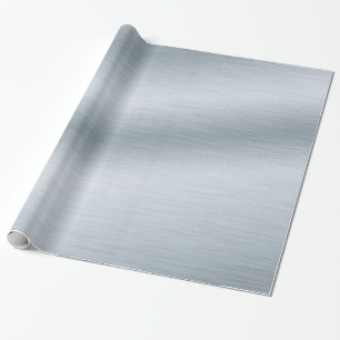 Hintergrund für die gebürstete Silber-Darstellun Geschenkpapier