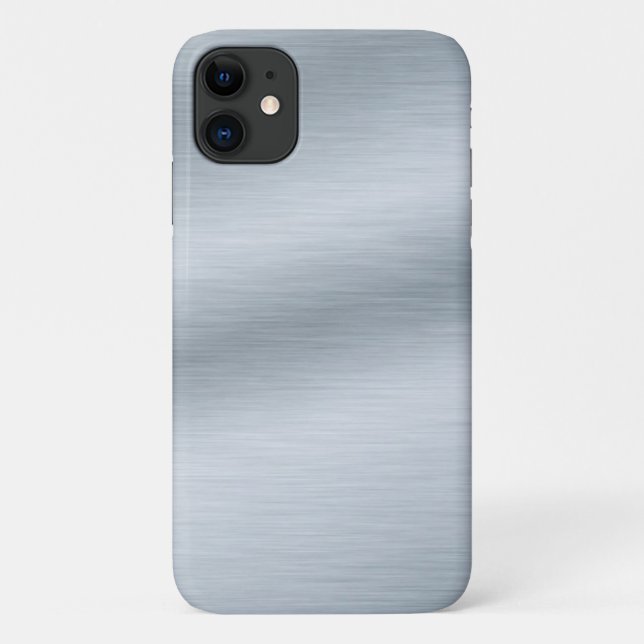 Hintergrund für die gebürstete Silber-Darstellung Case-Mate iPhone Hülle (Rückseite)