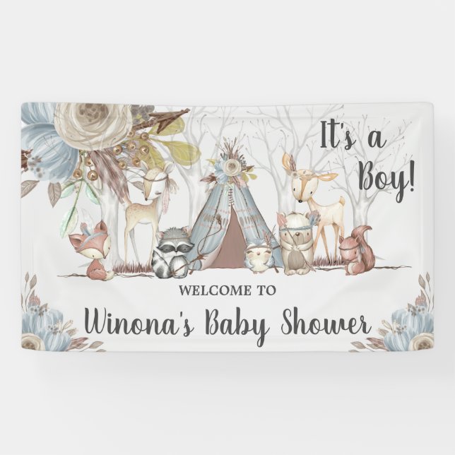 Hintergrund für die Kinderdusche von Stäbal Woodla Banner (Horizontal)