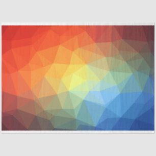 Hintergrund für farbige geometrische Decoupage  Seidenpapier