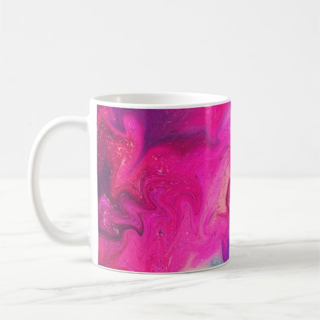 Hintergrund für gemischte Farben Kaffeetasse (Links)