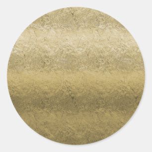 Hintergrund für Gold-Imitate Runder Aufkleber