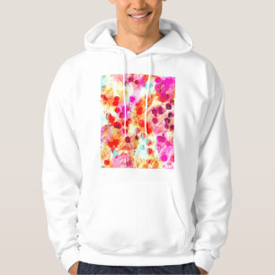 Hintergrund für Grunge-Farbpunkte Hoodie
