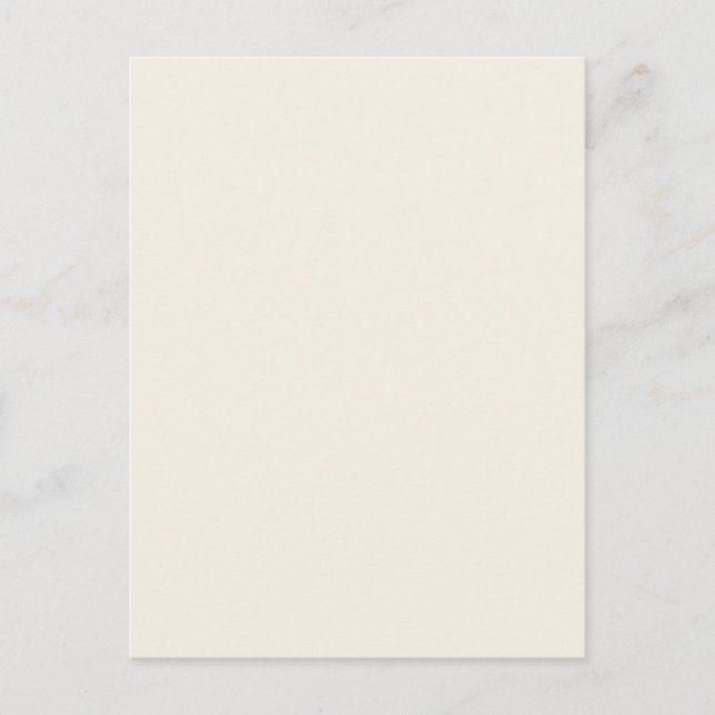 Hintergrund für helle Elfenbeinbeige mit solidem T Postkarte (Vorderseite)