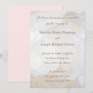 Hintergrund für Hochzeitskleidung - Einladung zur 