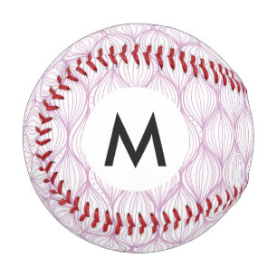 Hintergrund für lila Ogestreifen Baseball
