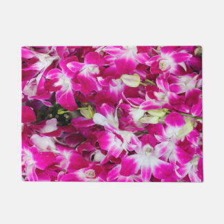 Hintergrund für lila orchid-Blume Fußmatte