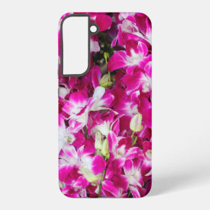 Hintergrund für lila orchid-Blume Samsung Galaxy Hülle