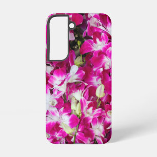Hintergrund für lila orchid-Blume Samsung Galaxy Hülle