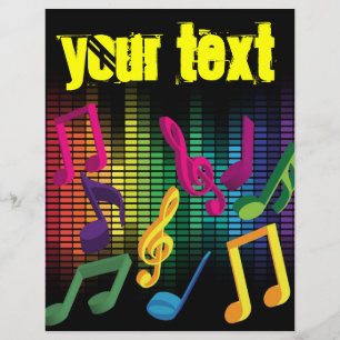 Hintergrund für Musikparty Flyer