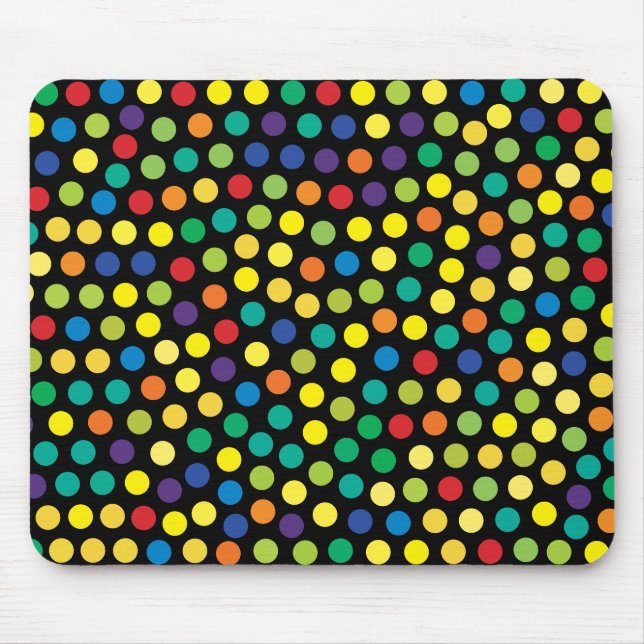 Hintergrund für Prismatische Punkte Mousepad (Vorne)