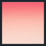 Hintergrund für rosa und pfirsichfarbene Farbverlä Fotodruck<br><div class="desc">Ein Farbverlauf in Rosa und Pfirsichfarben.</div>