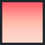 Hintergrund für rosa und pfirsichfarbene Farbverlä Poster<br><div class="desc">Ein Farbverlauf in Rosa und Pfirsichfarben.</div>