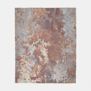 Hintergrund für ruhende Metalltextur Fleecedecke