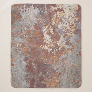 Hintergrund für ruhende Metalltextur Sherpadecke