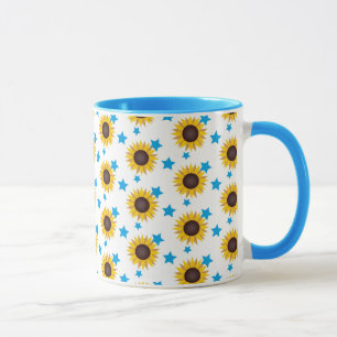 Hintergrund für Sun-Blume Tasse