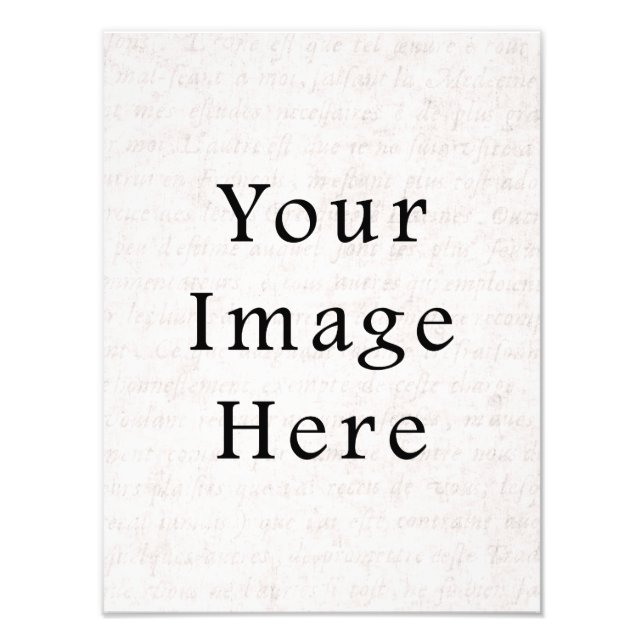 Hintergrund für Vintages antikes Skriptpapier Fotodruck (Vorne)