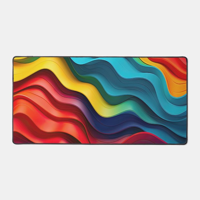 Hintergrund für Wind-Regenbogen Schreibtischunterlage (Vorderseite)