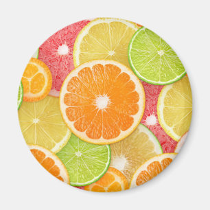 Hintergrund für Zitrusfrüchte Magnet