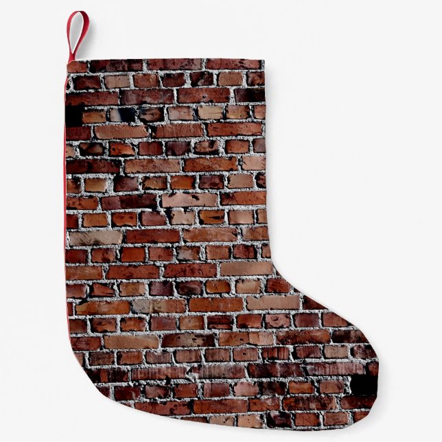 Hintergrund,Hintergrund,Leerstelle,Ziegelstein,c Kleiner Weihnachtsstrumpf (Vorderseite)