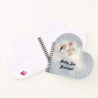 Hintergrund-Illusion der Sonne Baby Notizbuch