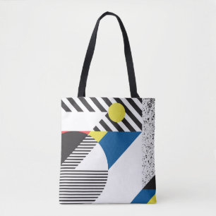 Hintergrund im Retro-modernen Stil Tasche
