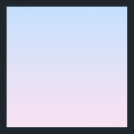 Hintergrund in Pink und Blau Poster<br><div class="desc">Blassrosa und blaue Farbverläufe.</div>