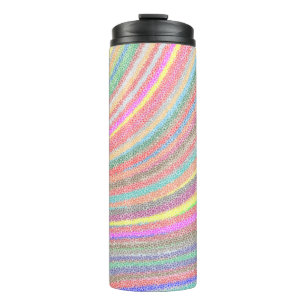 Hintergrund Low-Poly-Tapete Thermosbecher