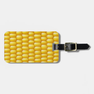 Hintergrund Maiskolben Gepäckanhänger