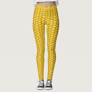 Hintergrund Maiskolben Leggings