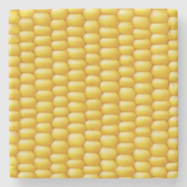 Hintergrund Maiskolben Steinuntersetzer (Vorderseite)