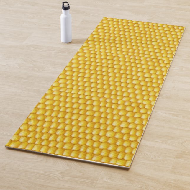 Hintergrund Maiskolben Yogamatte (Beispiel)