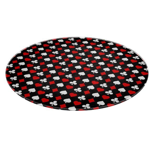 Hintergrund mit Anzügen Schneidebrett (Ecke)