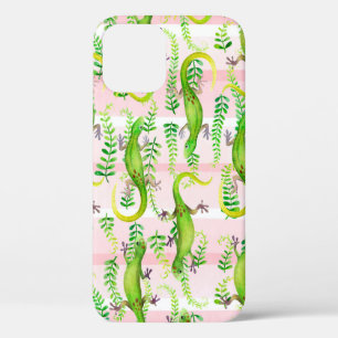 Hintergrund mit Aquarellbildern für grün g Case-Mate iPhone Hülle