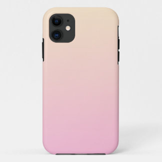 Hintergrund mit blassrosa und gelbem Verlauf Case-Mate iPhone Hülle